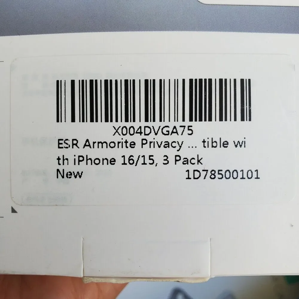 ESR Armorite Privacy for iPhone 16/15, 3 Pack
